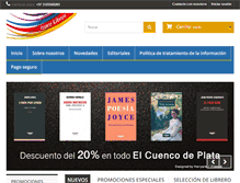 Tablet Screenshot of icarolibros.com